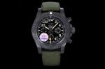 Breitling Avenger Hurricane  Carbon Fiber Texture 45MM Watch